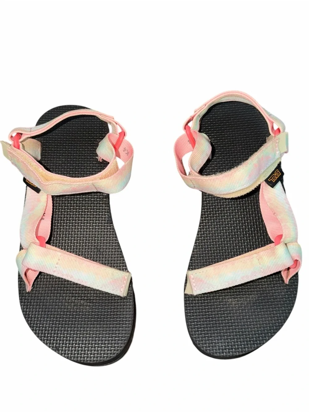 Teva Kids Original Universal Sorbet Lemon Sport Sandals Size 4 Youth